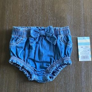 Cat and Jack Baby Girl Medium Wash Denim Shorts